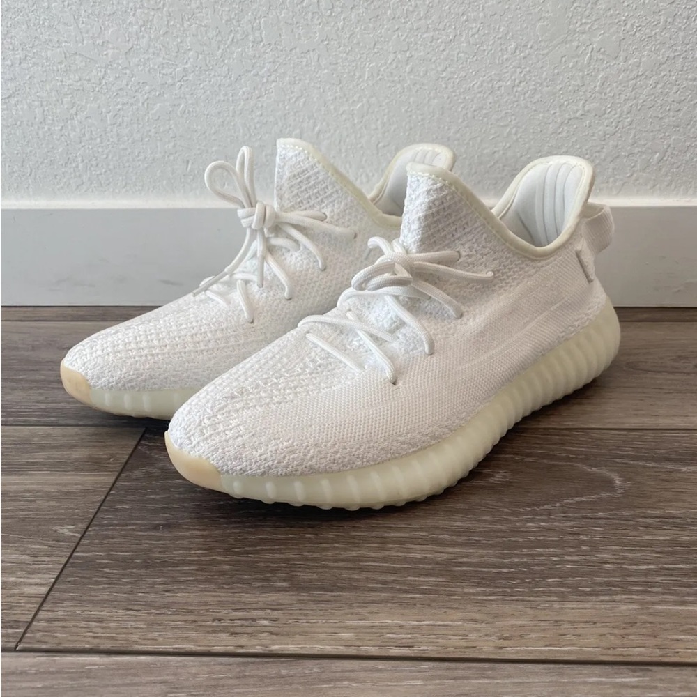 Adidas Yeezy Boost 350 v2 Cream White / Triple White 2018 Size 10